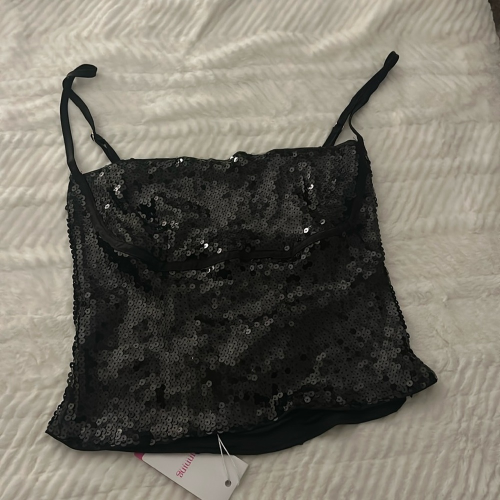 BRAND NEW beginning boutique sparkly top
